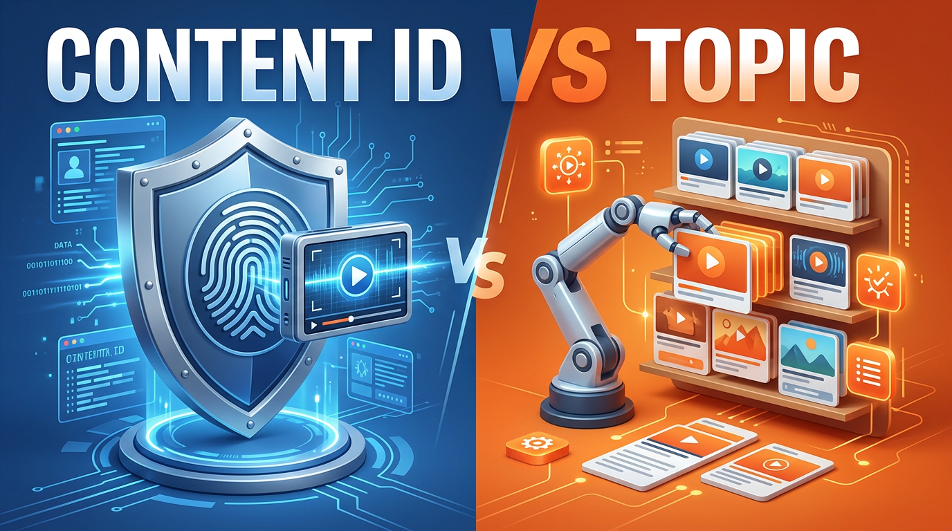 YouTube Content ID vs. Topic Channels: What's the Difference