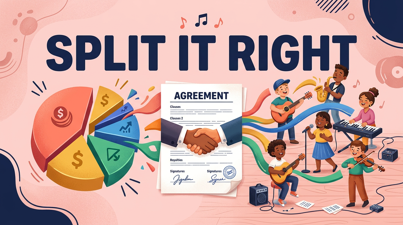 Split Sheets 101: Paying Every Collaborator Correctly